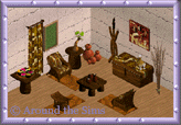 Around the Sims | African living-room